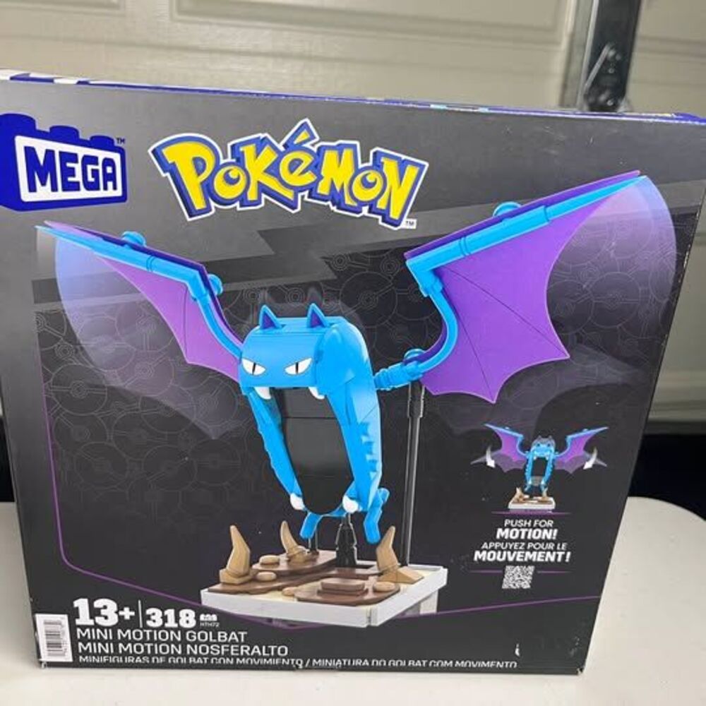 MEGA Pokémon Mini Motion Golbat Building Set